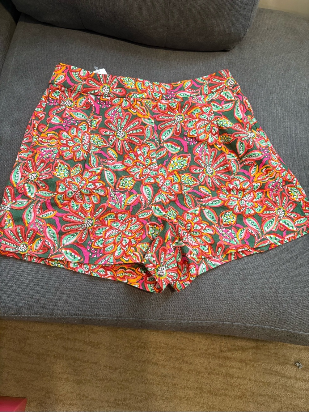 J.Crew Linen-Blend Floral Shorts – NWT - Size 6